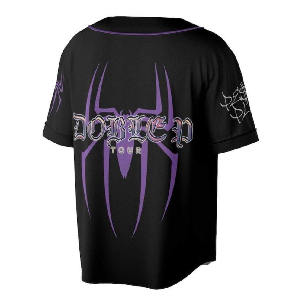 Premium Baseball Jerseys & Shirts: Peso Pluma Tour Genesis & Doble P - Perfect Christmas Gift! - Aopprinter