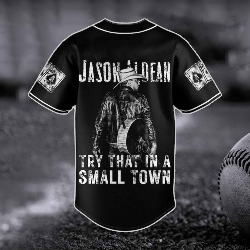 Jason Aldean Baseball Jersey: American Flag Merch & Christmas Gift - Aopprinter