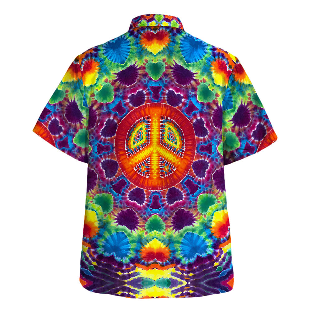 Hippie Hawaiian Shirt Retro Summer Beach Gift TTHI176