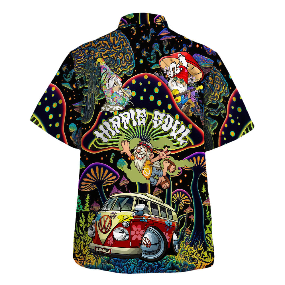 Hippie Hawaiian Shirt Vintage Retro Beach Gift TTHI195