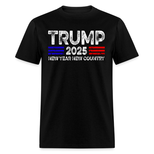 Trump 2025 New Year New Country T Shirt