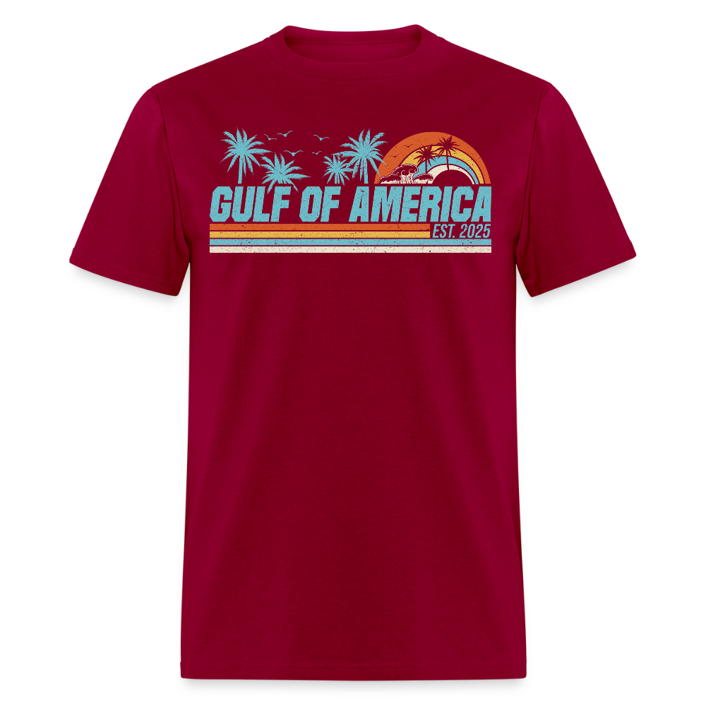 Retro Gulf Of America 2025 Beach T Shirt