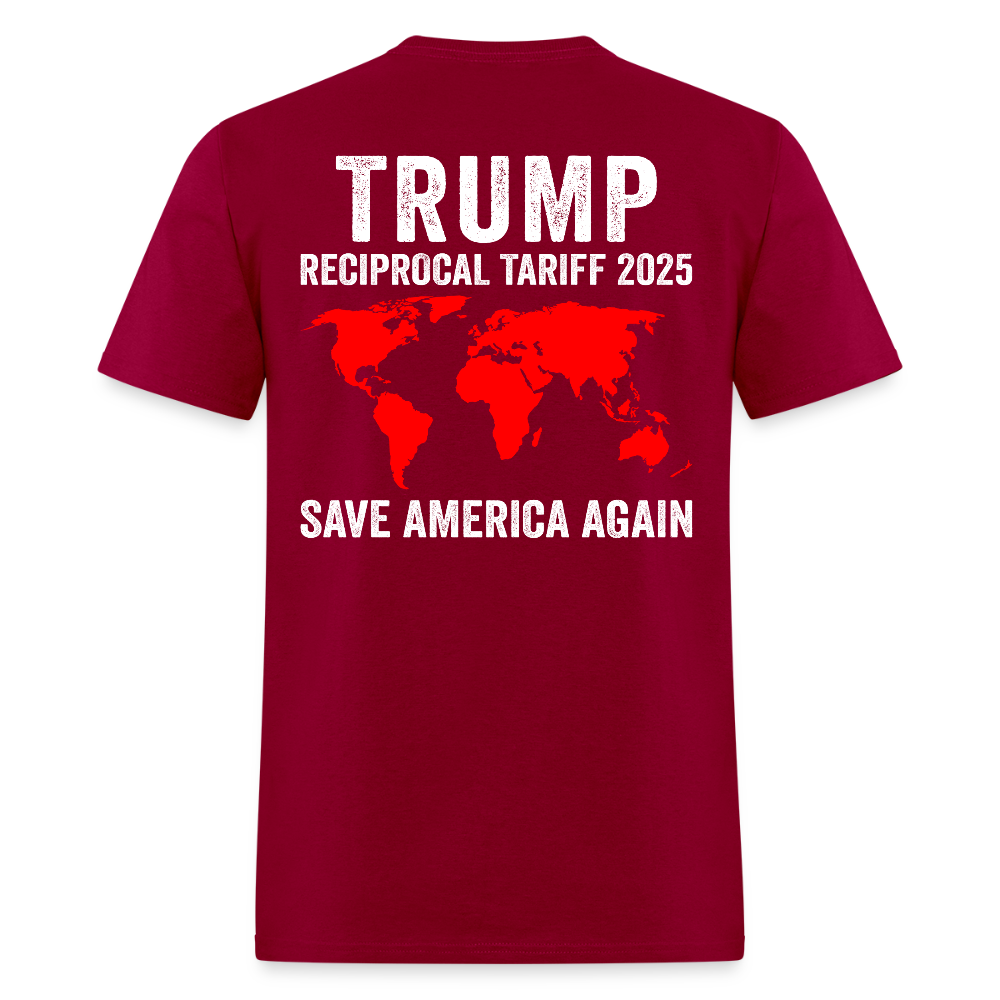 Trump Reciprocal Tariff 2025 Save America Again T Shirt