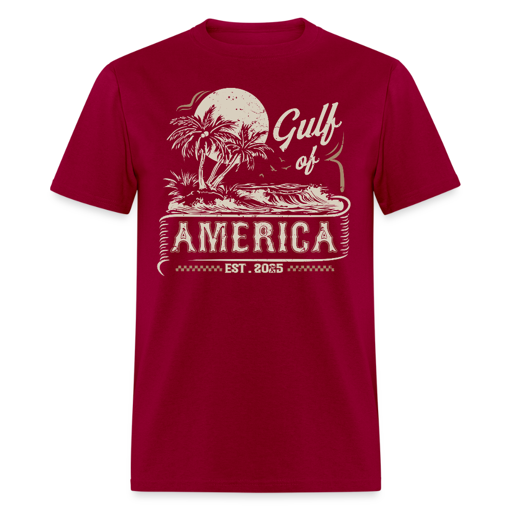 Gulf of America Est. 2025 Retro Beach T Shirt