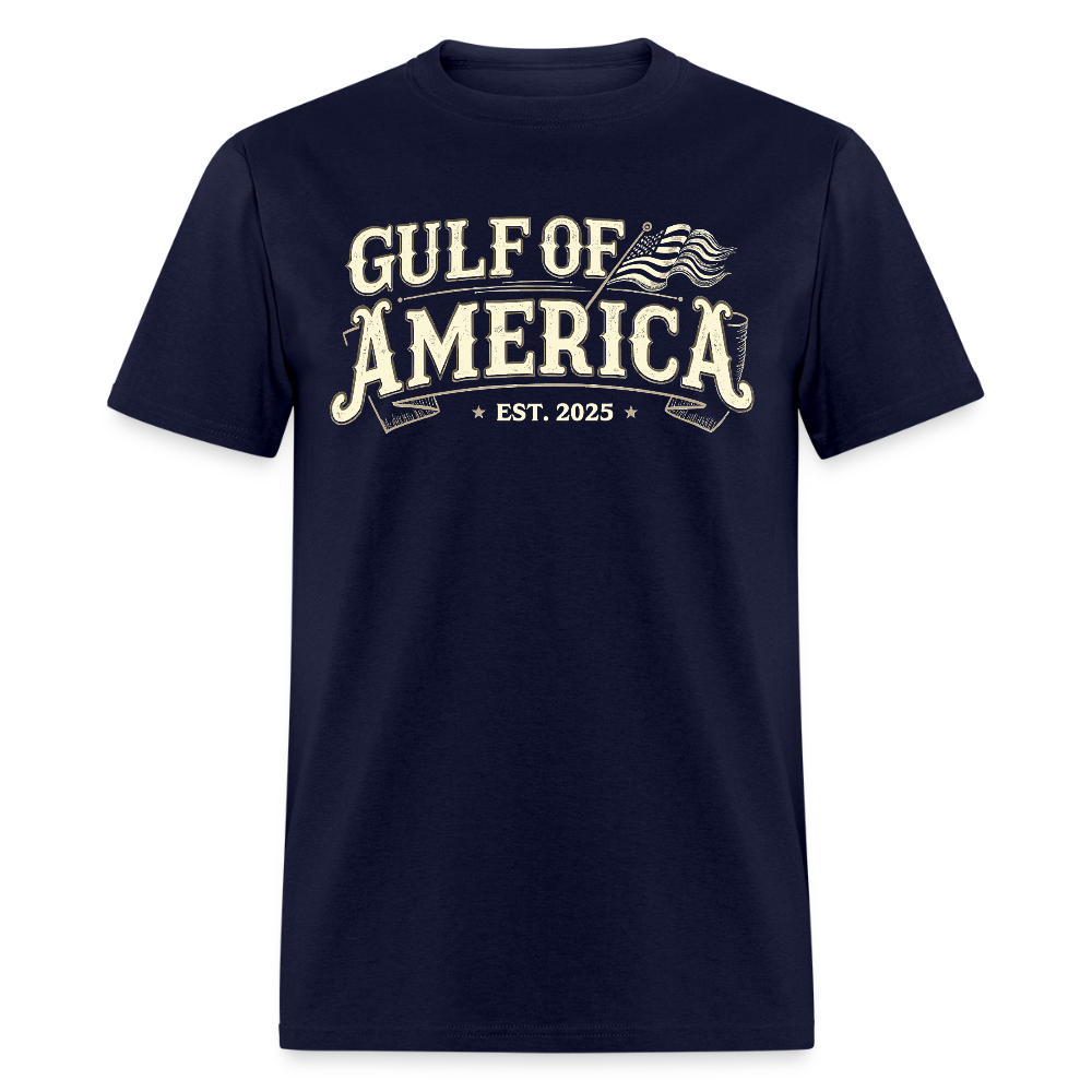 Gulf of America with American Flag Est. 2025 T Shirt