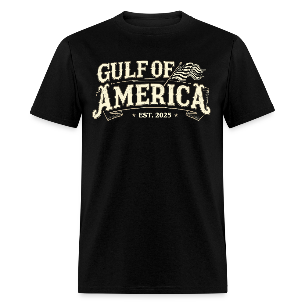 Gulf of America with American Flag Est. 2025 T Shirt