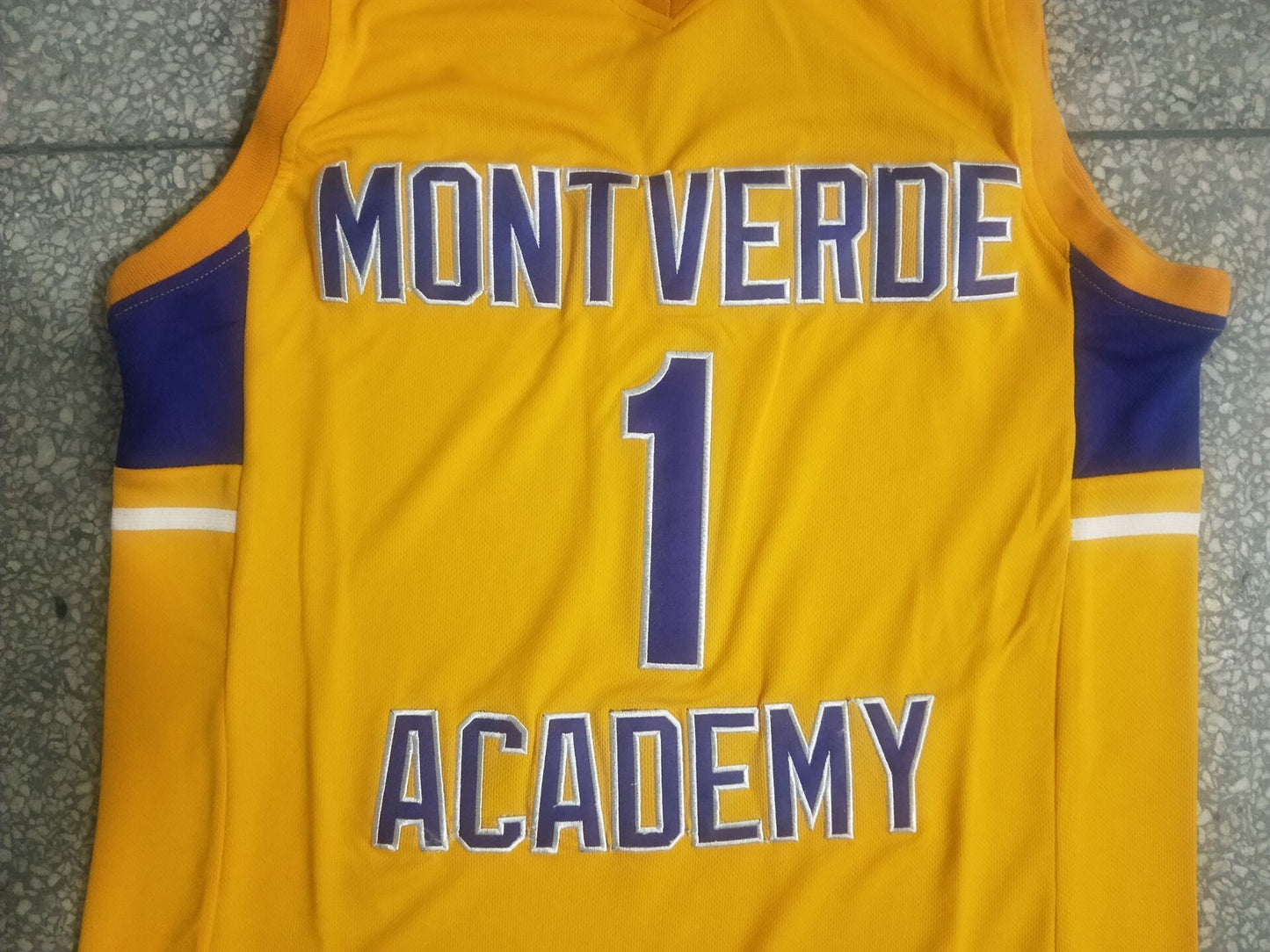 1 Cade Cunningham High School 1 # - Yellow Jersey Style 2