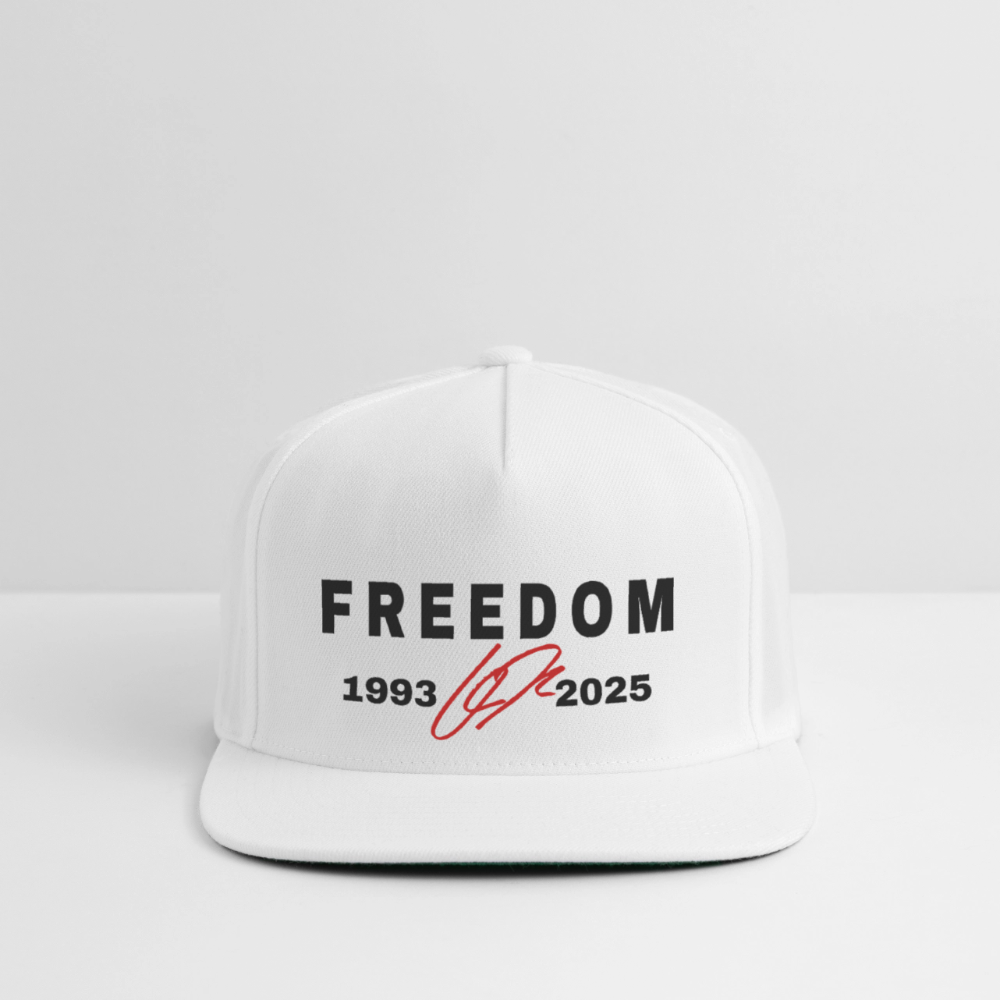 Freedom Charlie Kirk 1993-2025 Snapback Hat