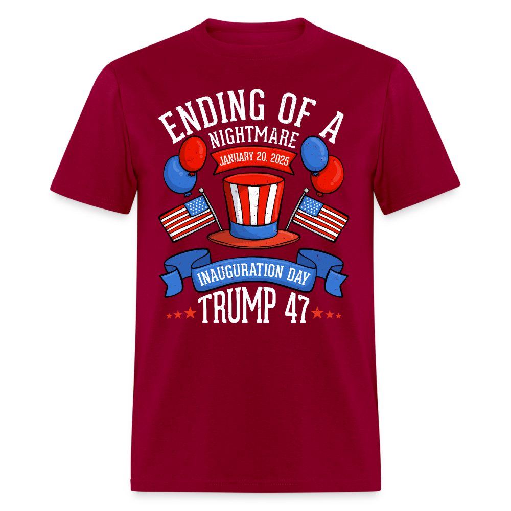 Ending Of A Nightmare Inauguration Day January 20 2025 T Shirt