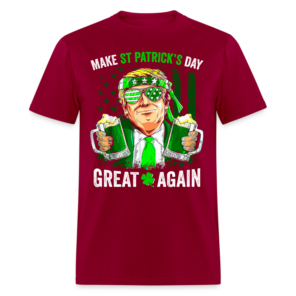 Make St Patrick's Day Great Again Funny T Shirt