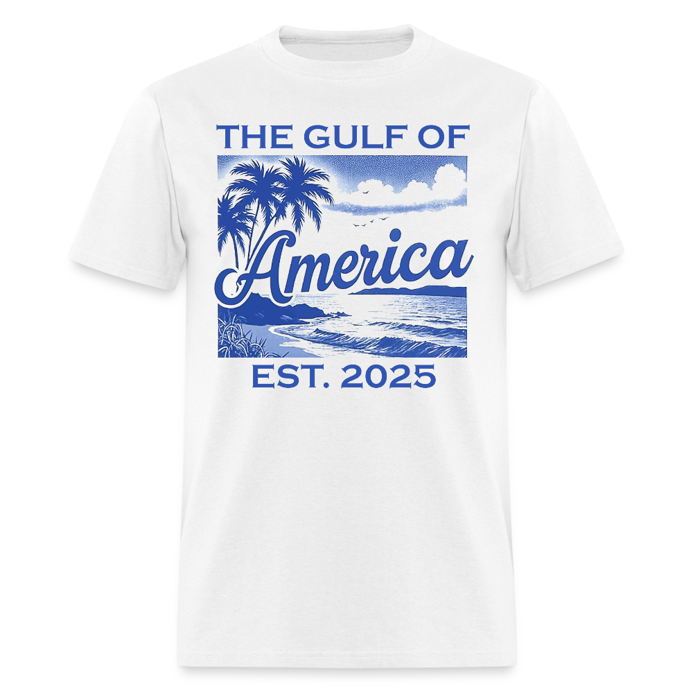 Retro Gulf Of USA America Est. 2025 T Shirt
