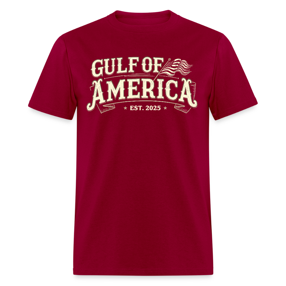 Gulf of America with American Flag Est. 2025 T Shirt