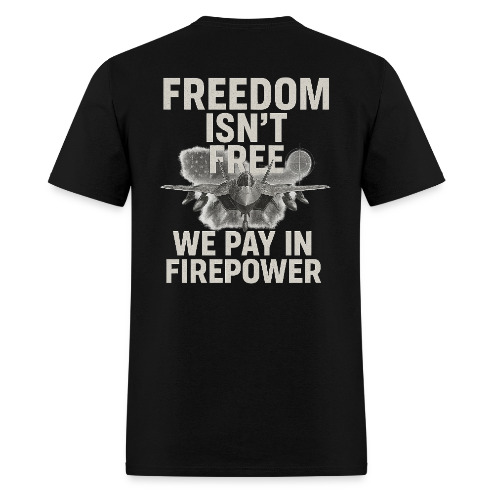 Freedom Isn’t Free – We Pay in Firepower T Shirt