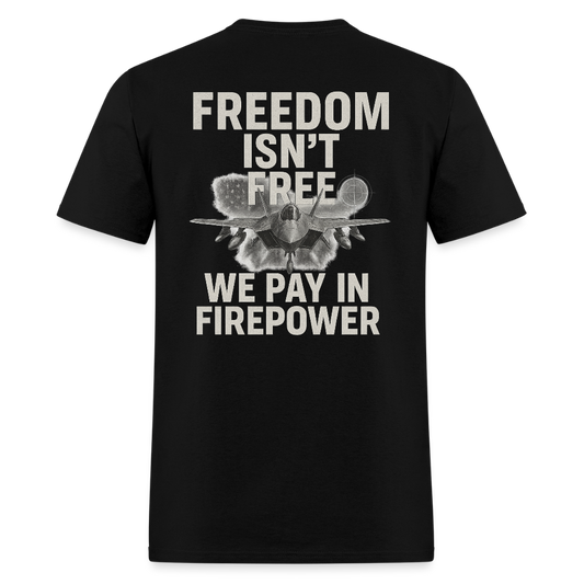 Freedom Isn’t Free – We Pay in Firepower T Shirt