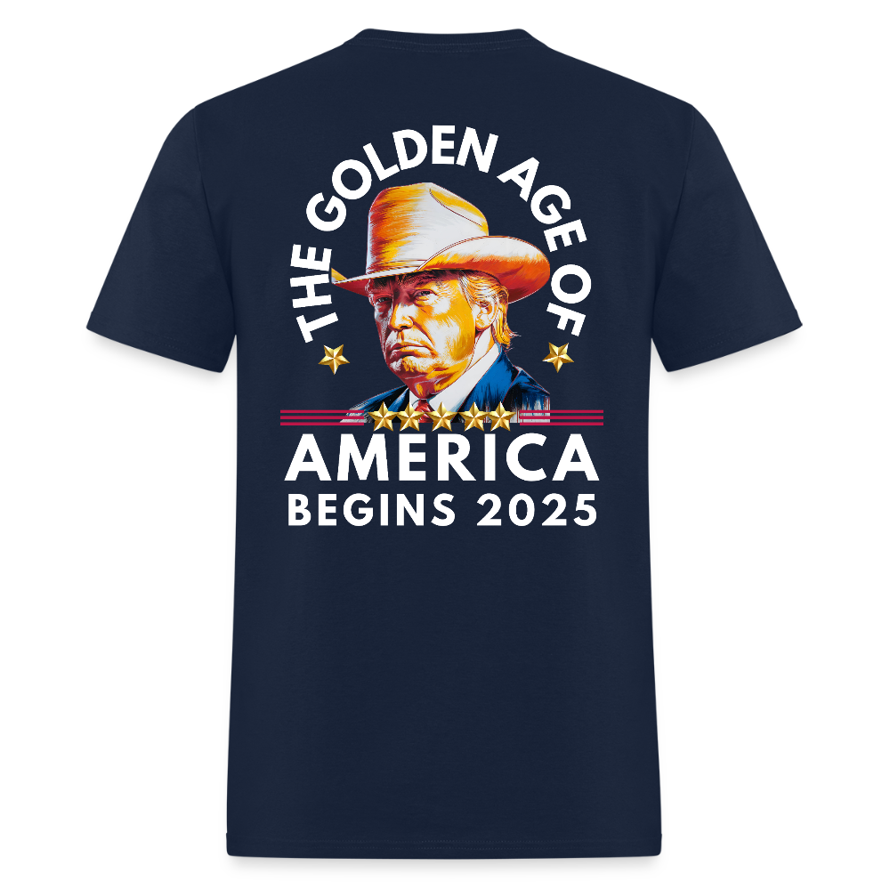 The Golden Age Of America Begins 2025 T Shirt