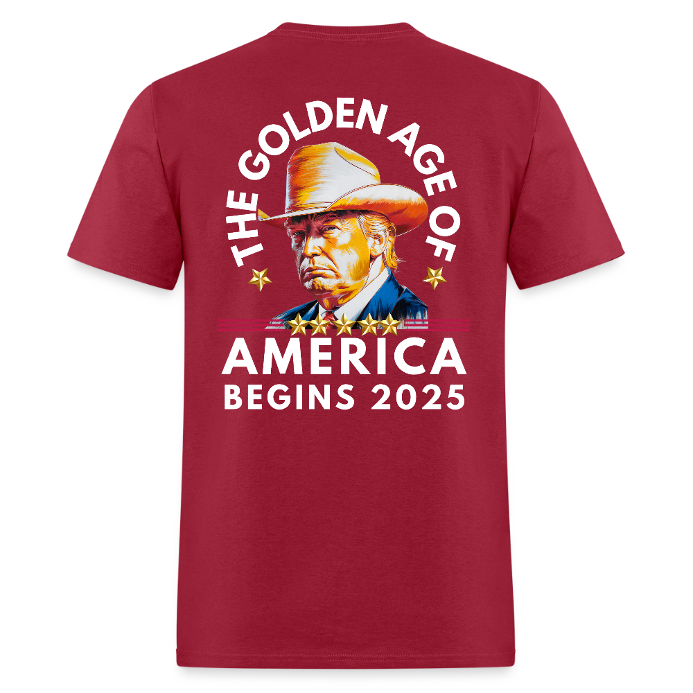 The Golden Age Of America Begins 2025 T Shirt