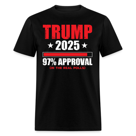 Trump 2025 97% Approval T Shirt