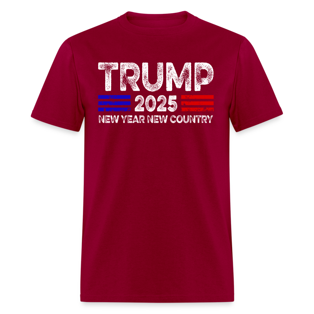 Trump 2025 New Year New Country T Shirt
