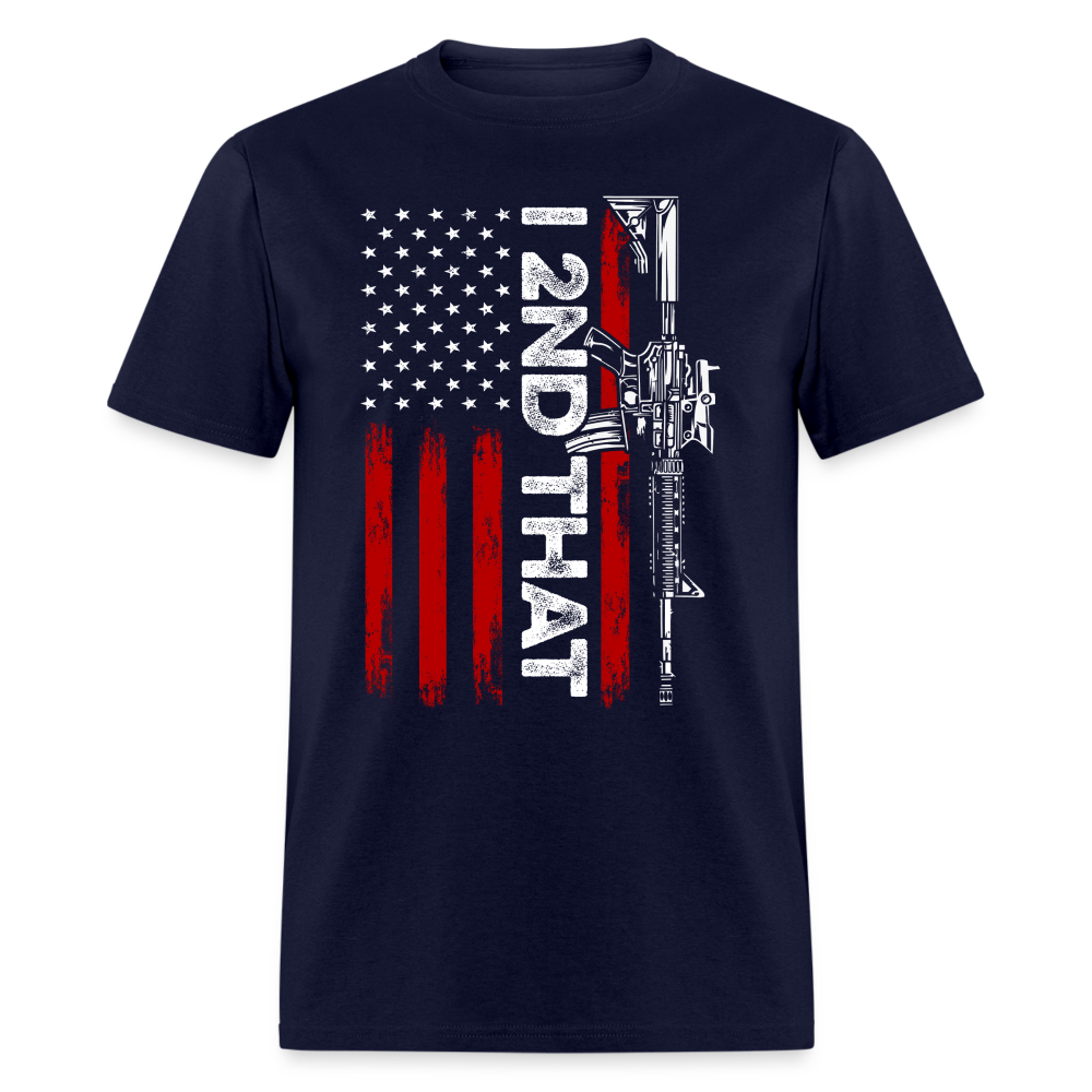 I 2nd That Second Amendment American Flag T Shirt
