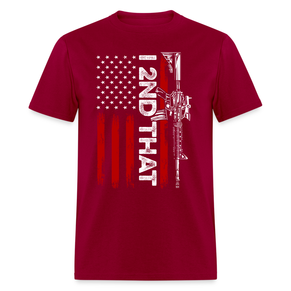 I 2nd That Second Amendment American Flag T Shirt