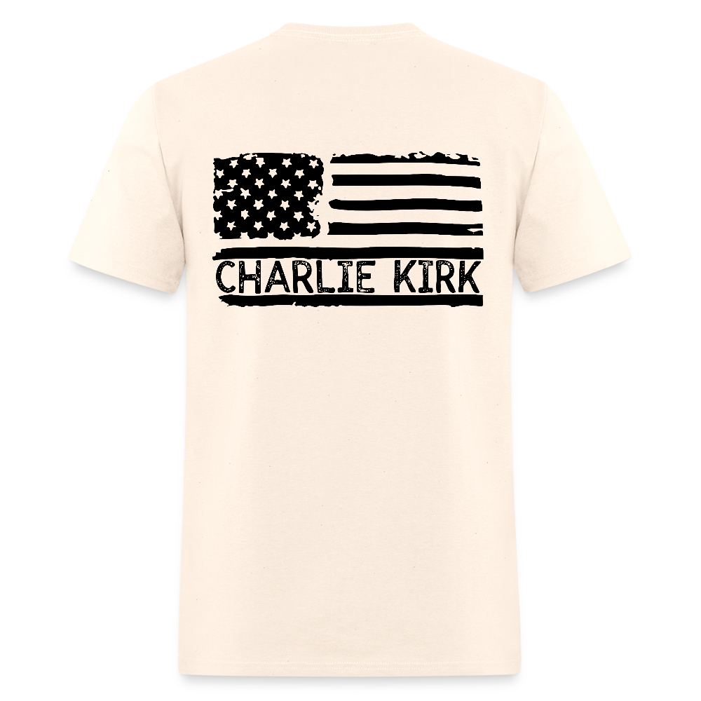 Charlie Kirk Freedom American Flag T Shirt - 3