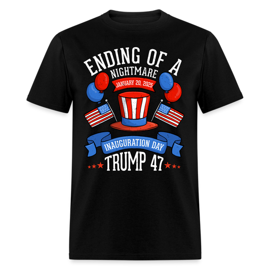 Ending Of A Nightmare Inauguration Day January 20 2025 T Shirt
