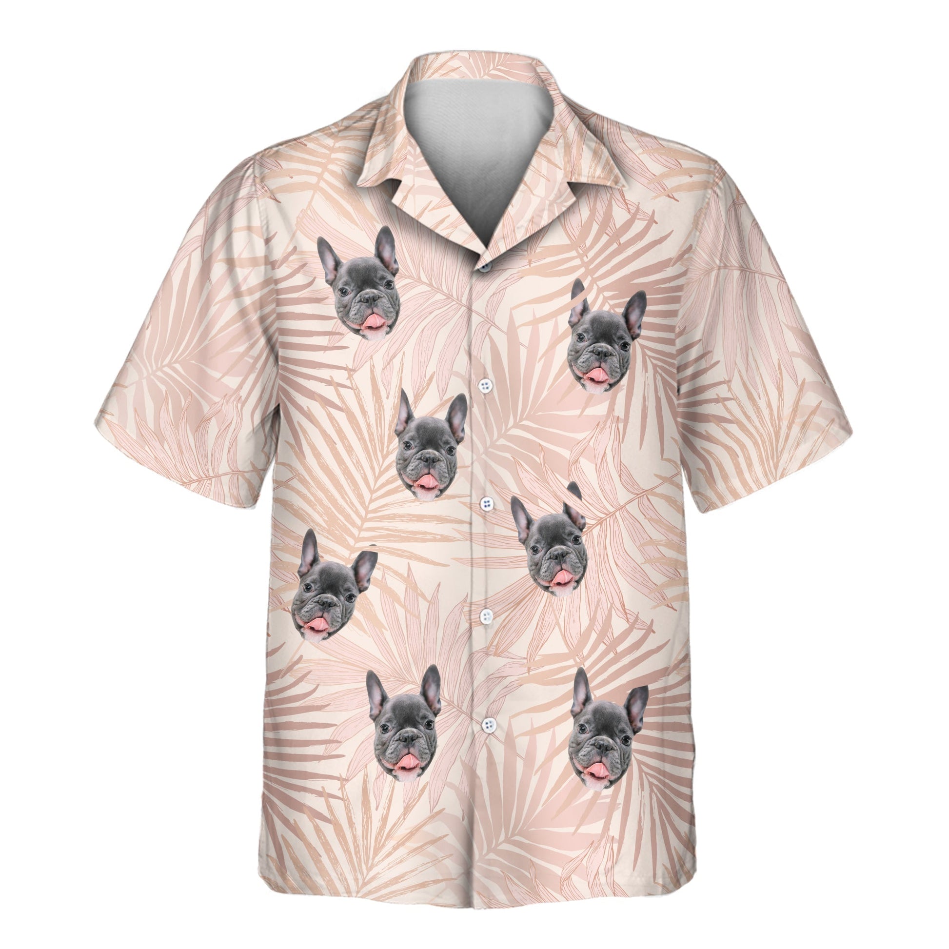 Blush Tropics | Aloha Custom Hawaiian Shirts with Faces or Logos