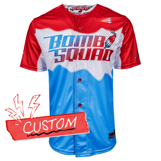 Bomb Squad Pop Lifestyle Baseball Jersey *CUSTOM*