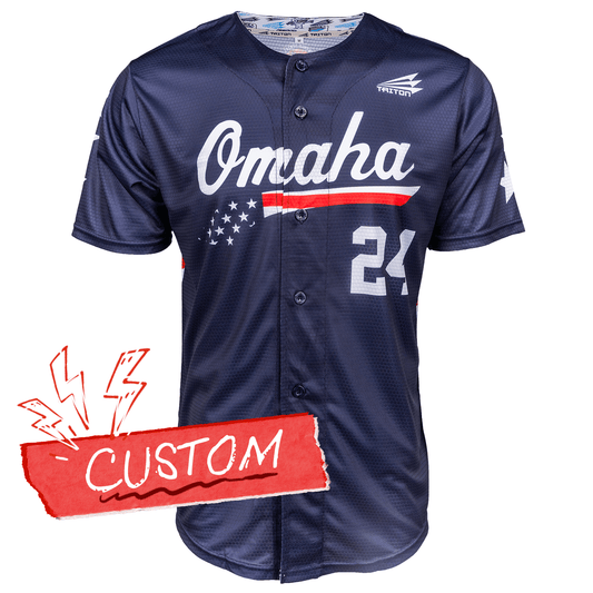 Omaha World Series Baseball Jersey *CUSTOM* (USA)