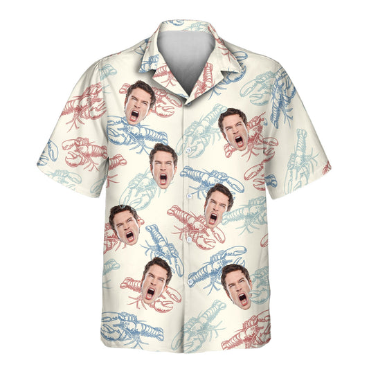 Lobster Fest | Aloha Custom Hawaiian Shirts with Faces or Logos