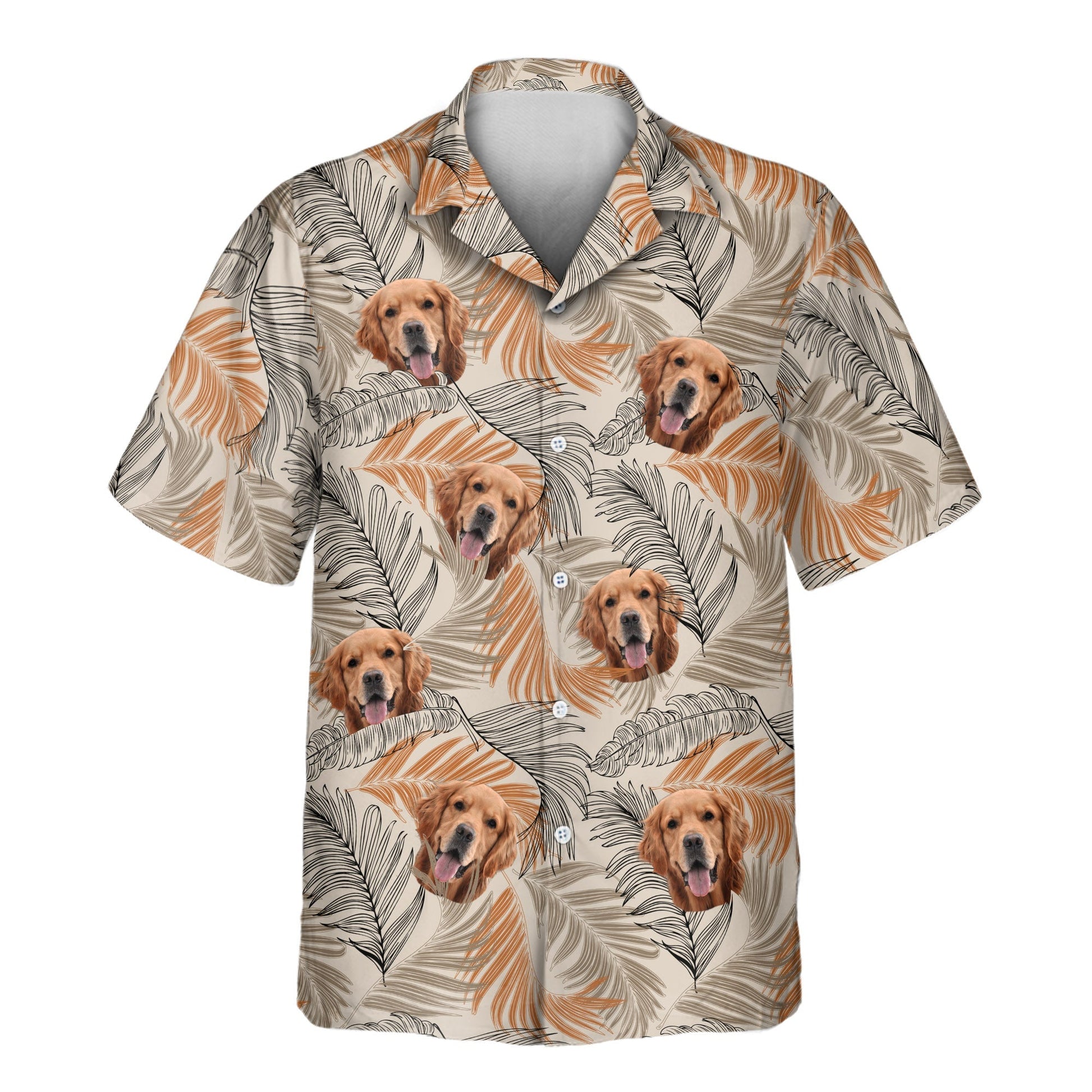 Lush Tropical Foliage | Aloha Custom Hawaiian Shirts with Faces or Logos