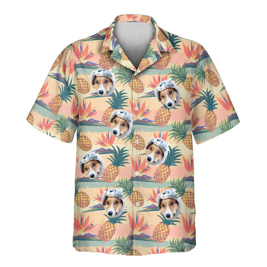 Tropical Bloom | Aloha Custom Hawaiian Shirts with Faces or Logos