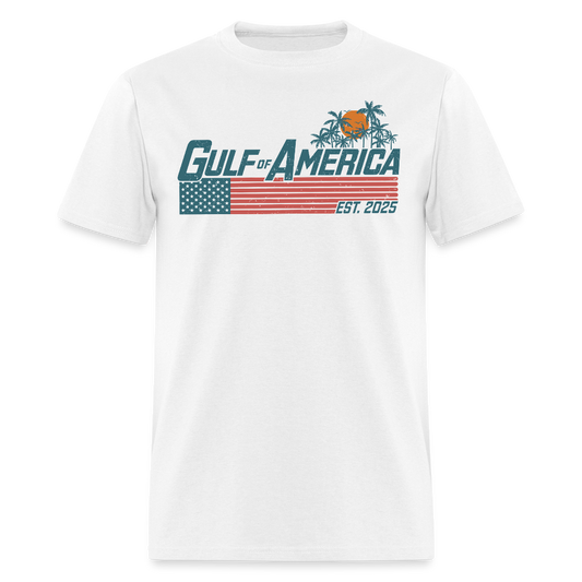 Vintage Gulf Of America Flag Est. 2025 T Shirt