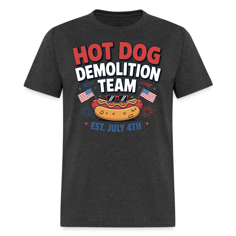 Hot Dog Demolition Team Est. July 4th T Shirt