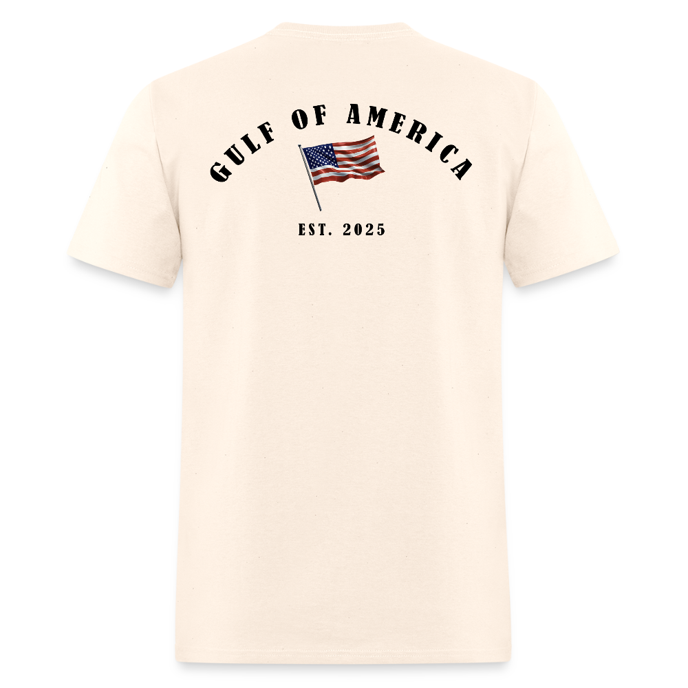 Gulf of America Vintage Flag Back Print T Shirt