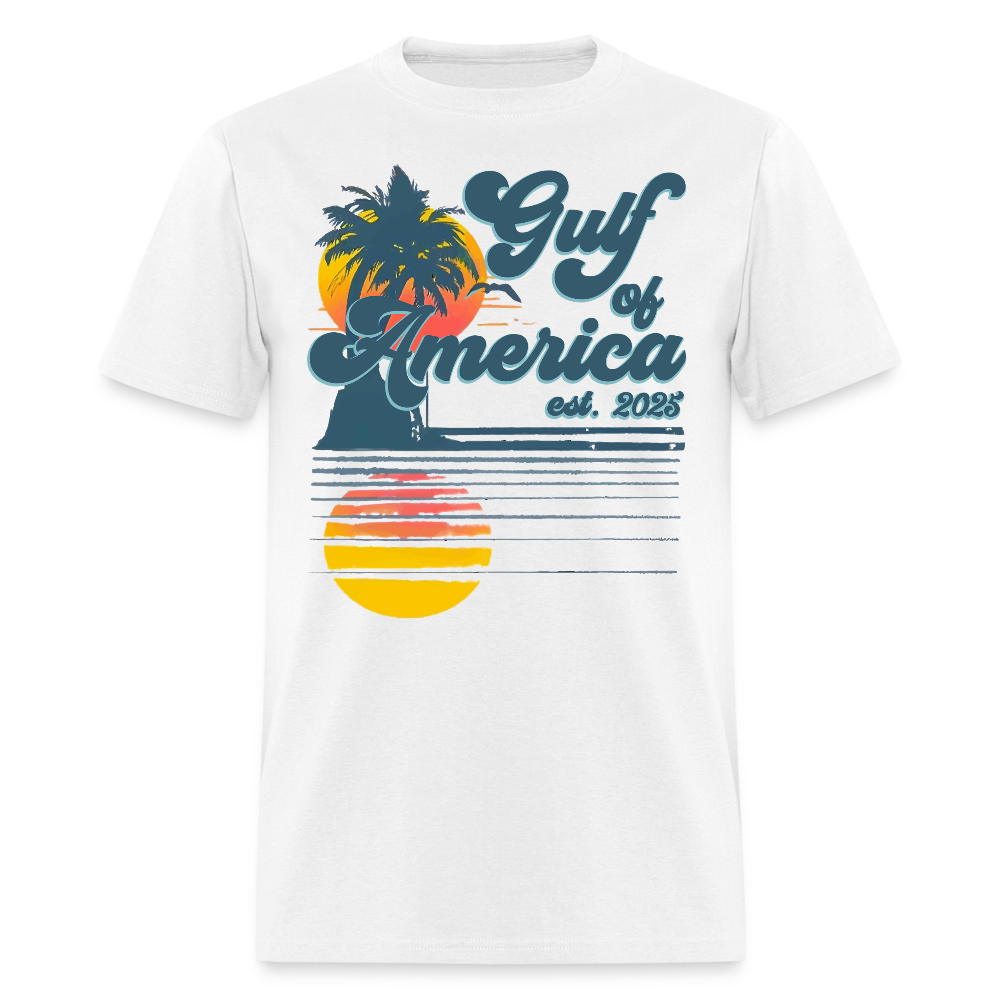 Gulf of America Est. 2025 Retro T Shirt - 2