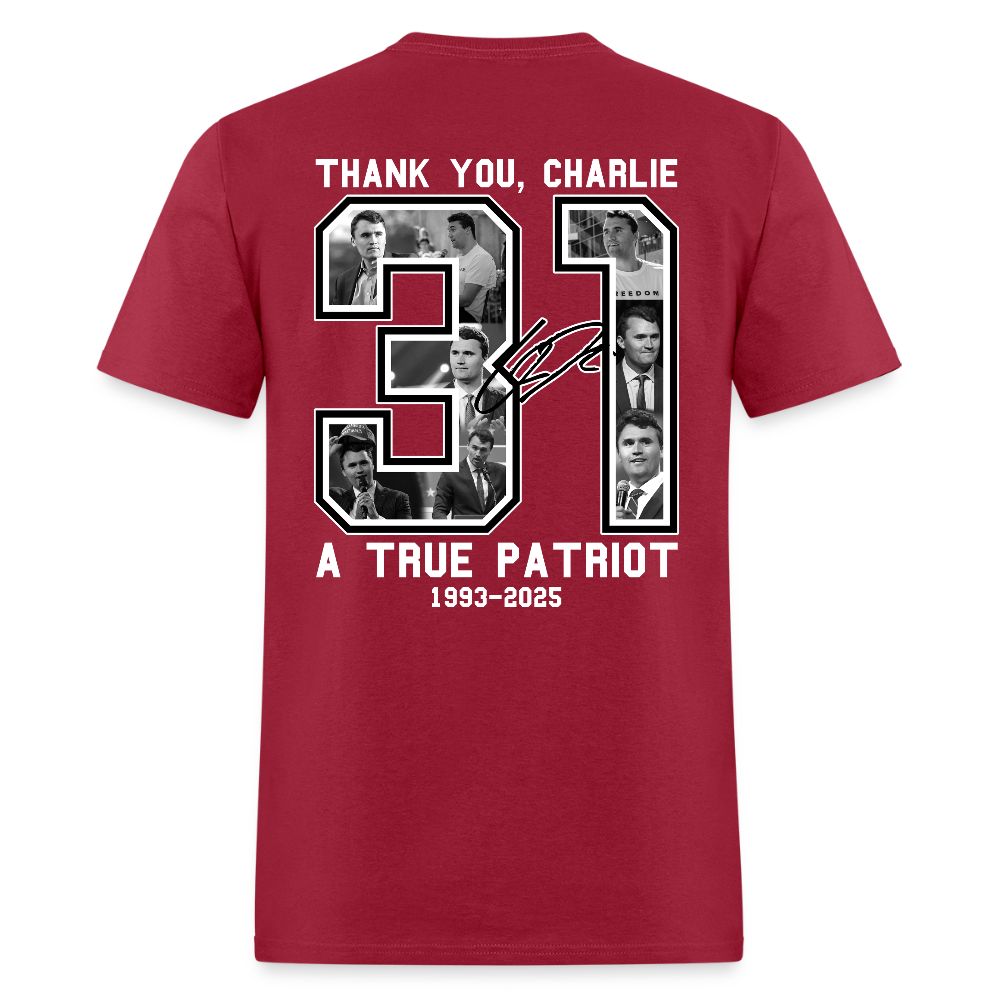 Freedom Thank You Charlie A True Patriot 31 T Shirt - 3