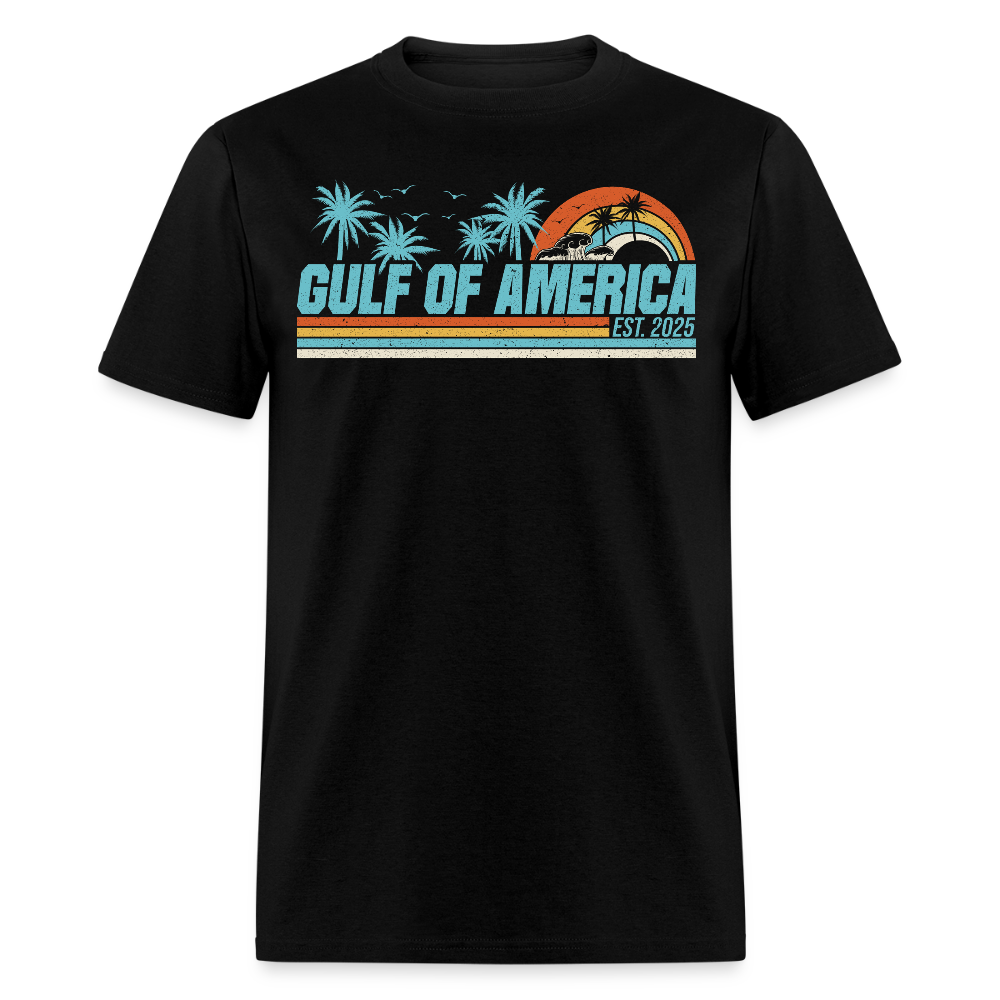 Retro Gulf Of America 2025 Beach T Shirt