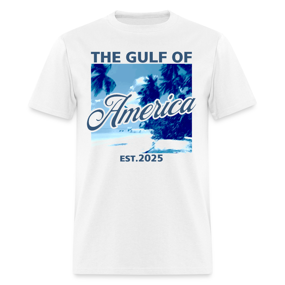 Retro Beach Gulf Of America Est. 2025 T Shirt