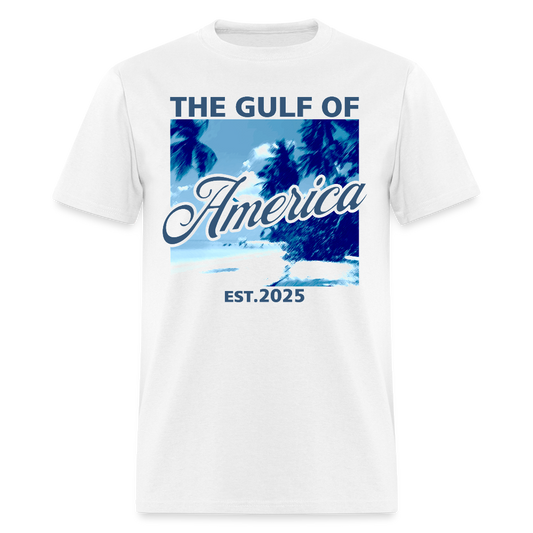 Retro Beach Gulf Of America Est. 2025 T Shirt