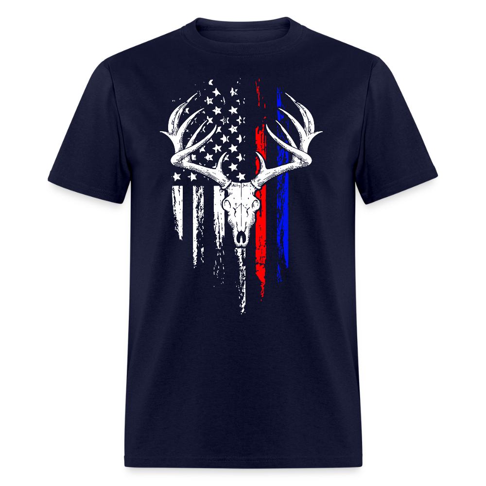 Whitetail Buck Deer Hunting American T Shirt