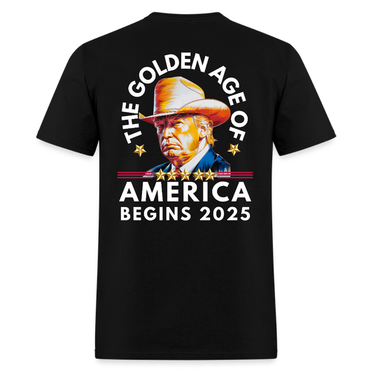 The Golden Age Of America Begins 2025 T Shirt