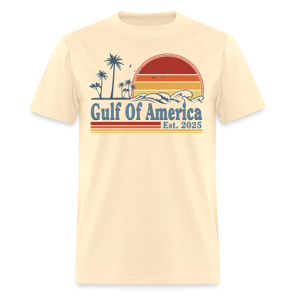 Gulf Of America Est 2025 Retro Vintage Beach T Shirt