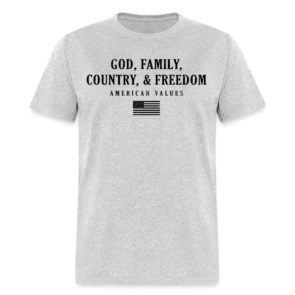 God, Family, Country, and Freedom T Shirt