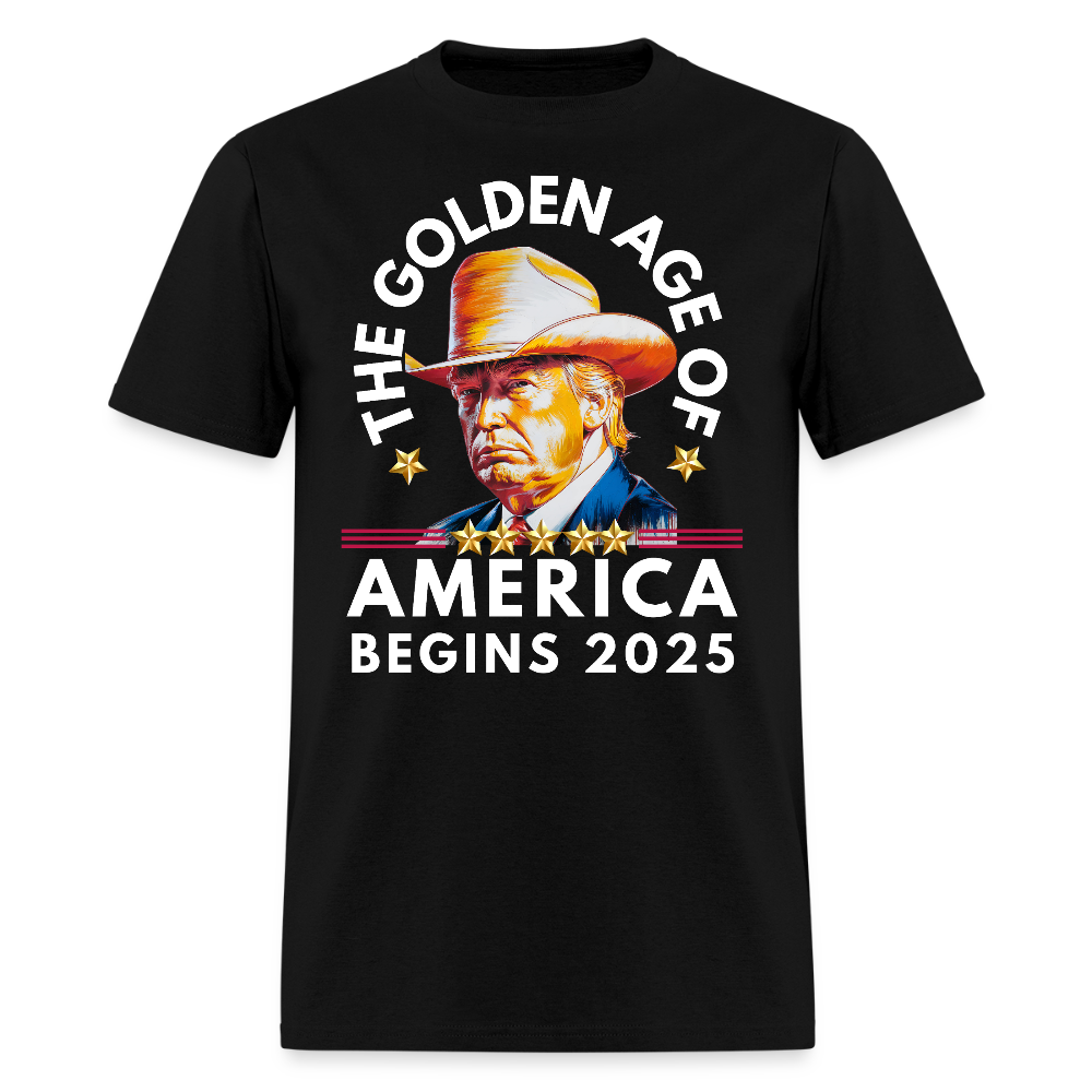 The Golden Age Of America Begins 2025 Front Print T Shirt
