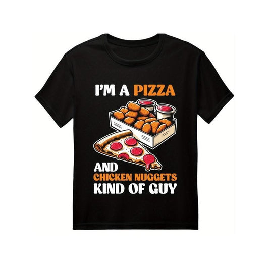 1pc Soft Cotton Black Christmas Boys Funny Print Design T-Shirt, Machine Washable, Slightly Stretchable, Best Gift for...
