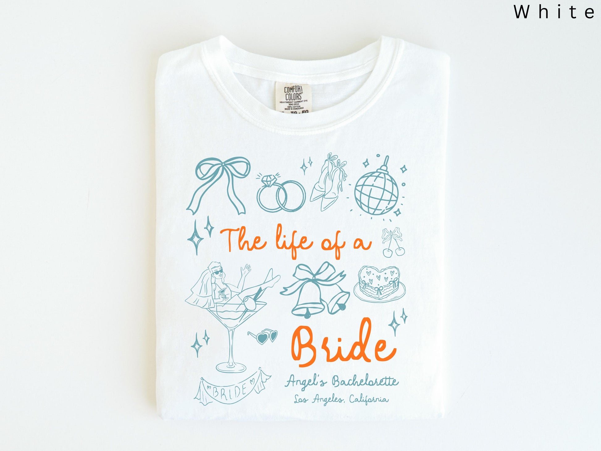 Life Bride Custom Bridal Party Bridesmaid Bachelorette Bride Era Bachelorette Tee (3)