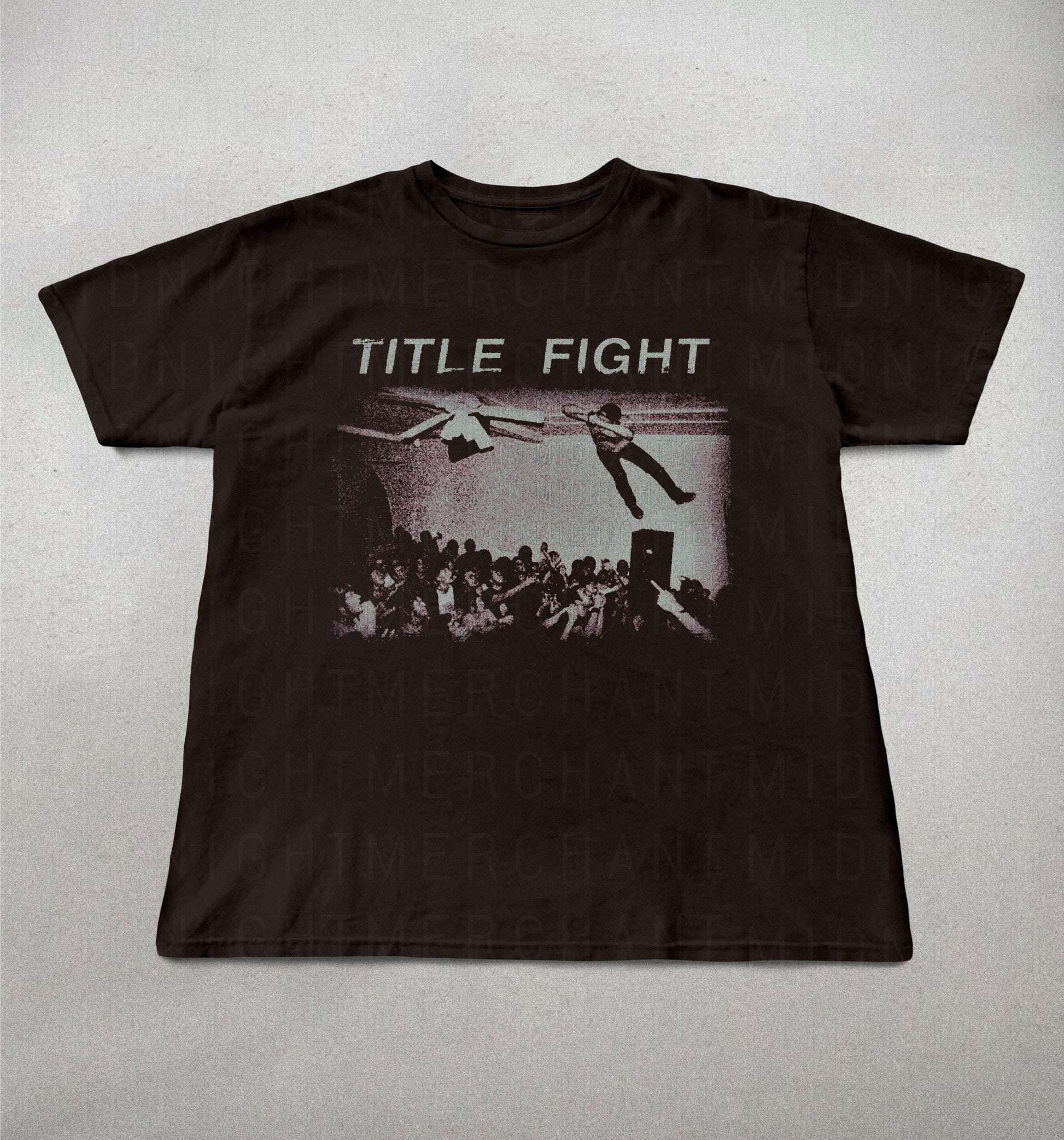 Title Fight Ceiling Fan Shoegaze Band Tees Gothic Grunge Retro Indie Band Tees (3)