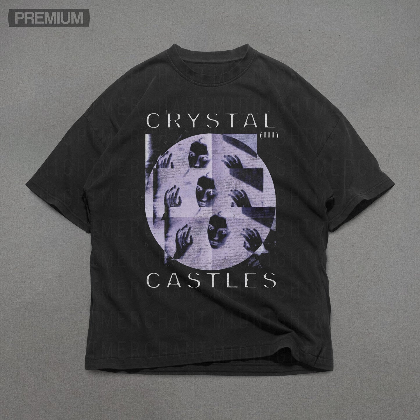 Crystal Castles Comfort Colors Y2k 2000s Music Tee Retro Band Crystal Castles (3)