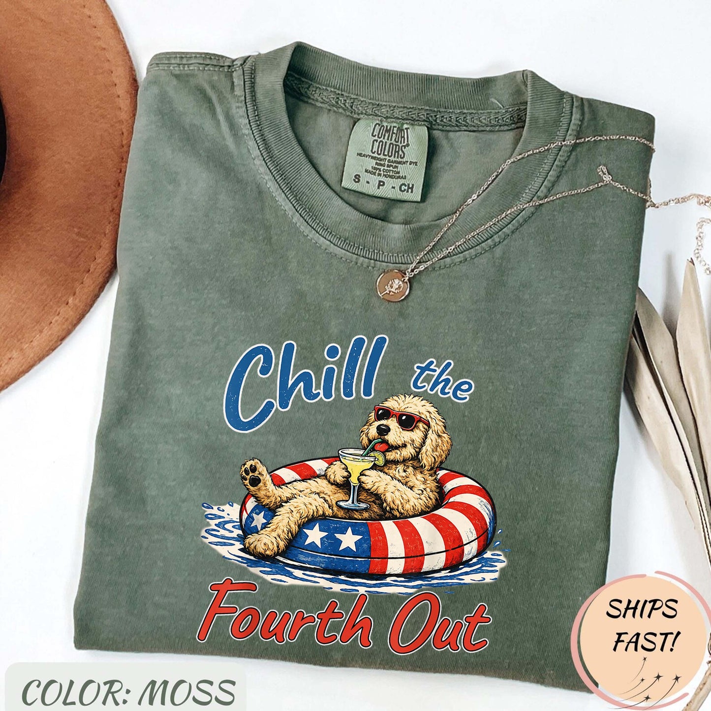Chill Fourth Goldendoodle Dog Lover Unisex T-shirt, Sweatshirt, Hoodie (3)
